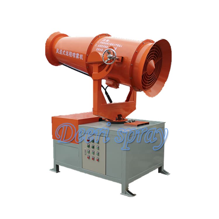 Fixed type long range large water spray industrial cannon